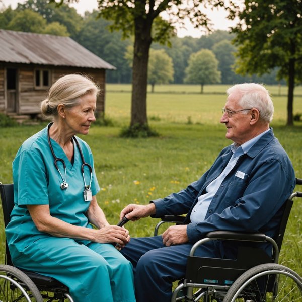 Comment les professionnels de la santé peuvent-ils mieux aborder les soins de fin de vie pour les patients en milieu rural?