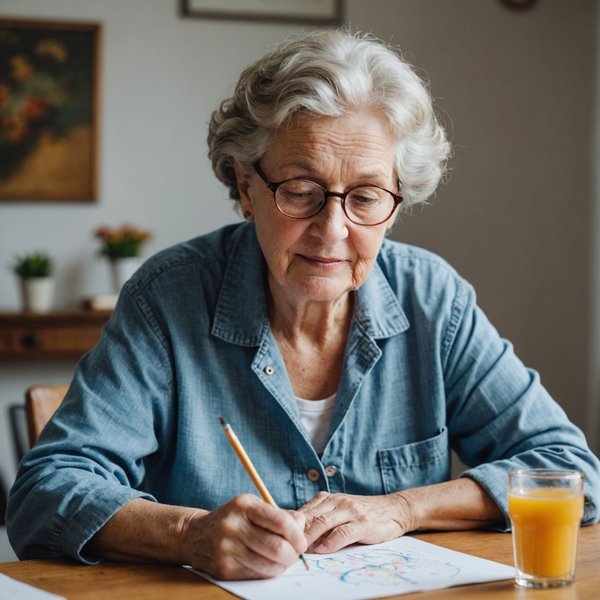 Comment les seniors peuvent-ils utiliser les techniques de visualisation créative pour améliorer leur bien-être mental ?