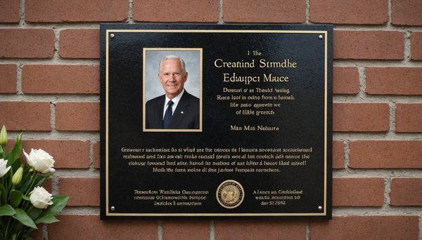 Créer une plaque funéraire moderne : idées d'hommages uniques